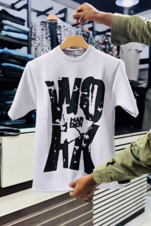 Stylish Cotton Harmony Designed Oversized T-Shirt for Mens