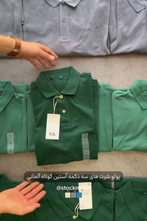 Men Green Slim Fit Polo shirt